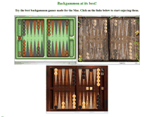 Tablet Screenshot of bestbackgammon.com